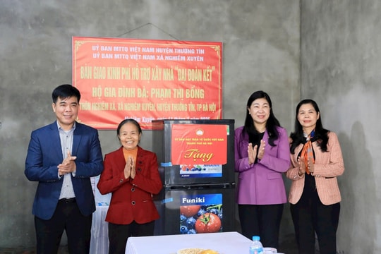 Hà Nội Khẩn trương hỗ trợ xây dựng, sửa chữa nhà ở cho người có công