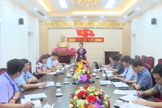 Xã Vân Đình: Đẩy mạnh tuyên truyền Đại hội Đảng bộ lần thứ I