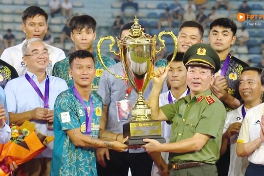 CAND Việt Nam II vô địch giải bóng đá Công an, Cảnh sát ASEAN mở rộng 2025