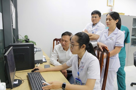 Bệnh viện Đa khoa Sơn Tây triển khai bệnh án điện tử phục vụ khám chữa bệnh