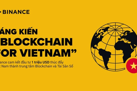 Binance đầu tư 1 triệu USD cho sáng kiến “Blockchain for Việt Nam”
