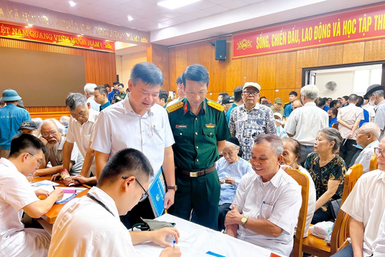 Phường Thanh Liệt: 360 đối tượng chính sách được khám, cấp phát thuốc miễn phí