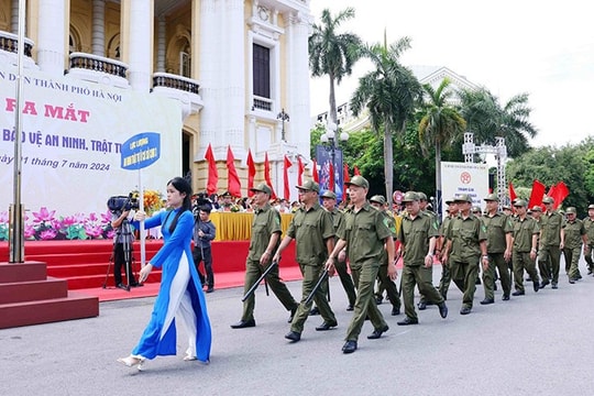 Hà Nội: Dựng lá chắn từ lòng dân để giữ bình yên Tổ quốc
