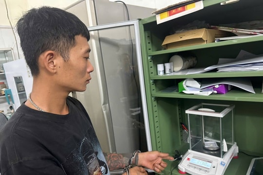 Cao Bằng: Bắt quả tang đối tượng tàng trữ chất ma túy tại xã Bạch Đằng