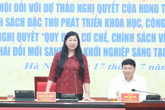 Xây dựng rõ tiêu chí để tránh tiêu cực khi hỗ trợ phát triển hệ sinh thái đổi mới sáng tạo