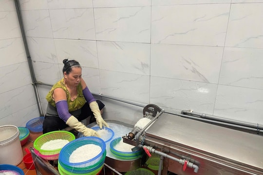 Phát triển làng nghề bún Phú Đô gắn với bảo vệ môi trường