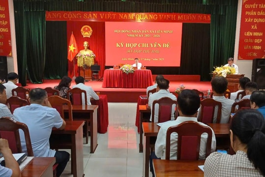 HĐND xã Liên Minh củng cố, ổn định, xây dựng chính quyền cơ sở