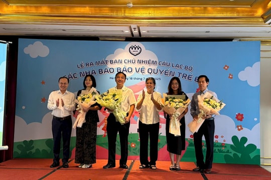 Ra mắt Câu lạc bộ Nhà báo bảo vệ quyền trẻ em