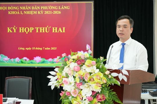 Phường Láng tăng cường giám sát, nâng cao hiệu quả điều hành