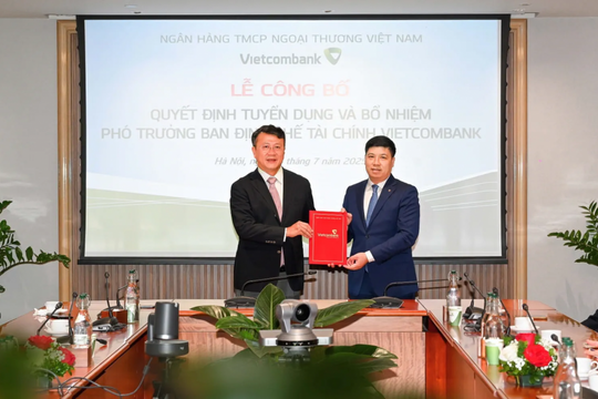 Vietcombank bổ nhiệm Phó trưởng Ban Định chế tài chính