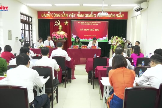 Phường Láng tăng cường giám sát, nâng cao hiệu quả điều hành