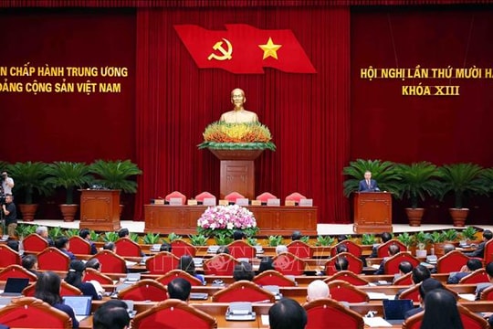 Bế mạc Hội nghị lần thứ 12 Ban Chấp hành Trung ương Đảng khóa XIII
