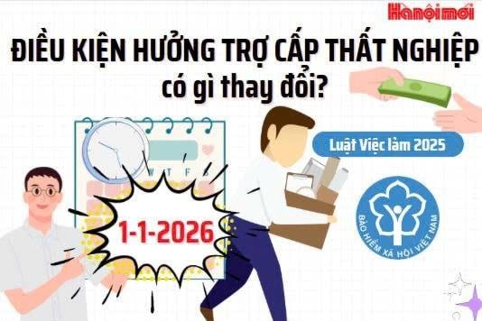 Những ai đủ điều kiện nhận trợ cấp thất nghiệp từ năm 2026?