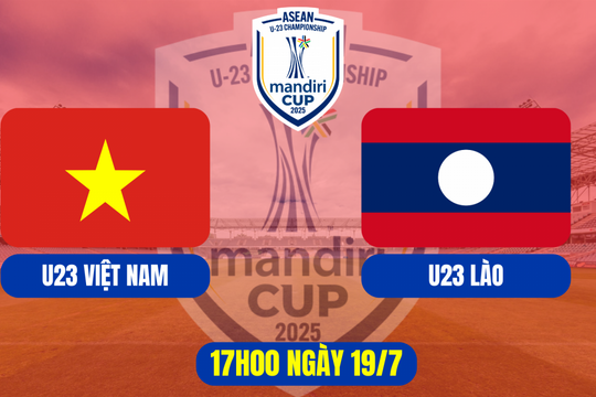 U23 Việt Nam vs U23 Lào: Khẳng định vị thế đương kim vô địch