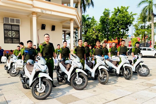 Xã Thanh Trì kiện toàn 23 tổ an ninh trật tự cơ sở