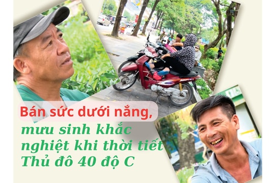 Bền bỉ mưu sinh dưới “chảo lửa”