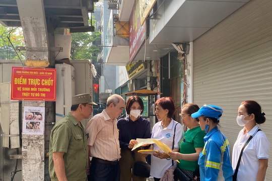 Phường Văn Miếu - Quốc Tử Giám: Bảo đảm mỹ quan đô thị và an toàn khu dân cư