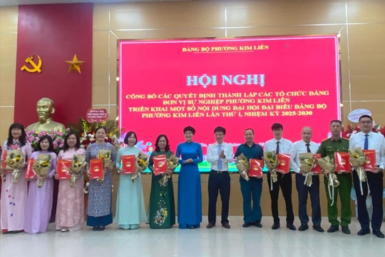 Phường Kim Liên: Chuẩn bị kỹ lưỡng cho Đại hội đại biểu Đảng bộ lần thứ I
