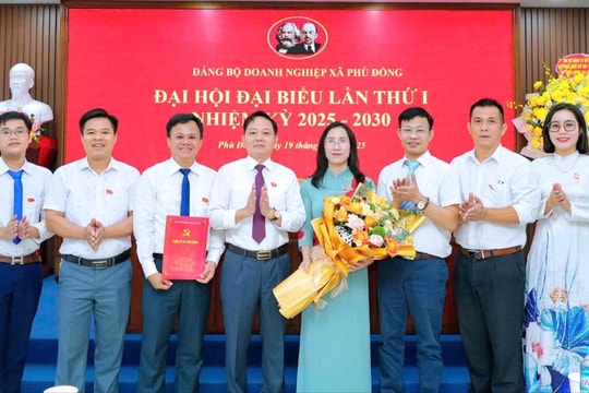 Đại hội Đảng bộ Doanh nghiệp xã Phù Đổng thành công tốt đẹp