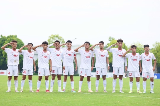 Thể Công Viettel ra quân thuận lợi trong ngày khai màn VCK Giải bóng đá vô địch U15 quốc gia 2025