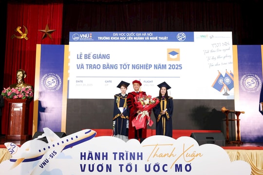 Trường Khoa học liên ngành và Nghệ thuật vinh danh 229 tân khoa ba bậc đào tạo