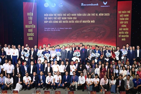 Khép lại Diễn đàn Trí thức trẻ Việt Nam toàn cầu lần thứ VI: Mở những cánh cửa mới từ tầm nhìn vượt thời đại