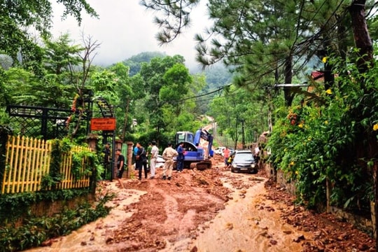 Hà Nội chủ động phòng, chống sạt lở đất, đá khu vực rừng núi