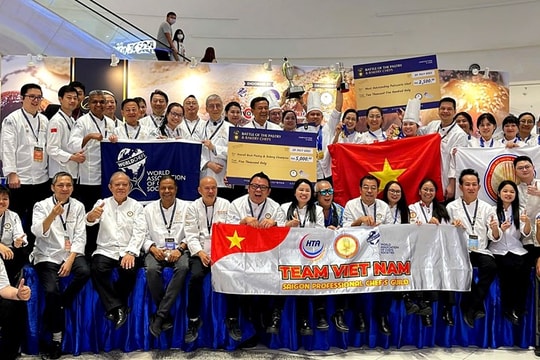 Việt Nam vô địch cuộc thi bánh ngọt và bánh mì quốc tế 2025