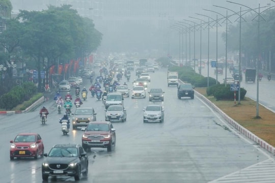 Do ảnh hưởng của bão số 3, Bắc Bộ có mưa to diện rộng