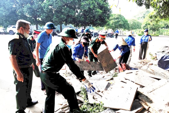 Triển khai cao điểm bảo đảm trật tự an toàn giao thông, đô thị, vệ sinh môi trường