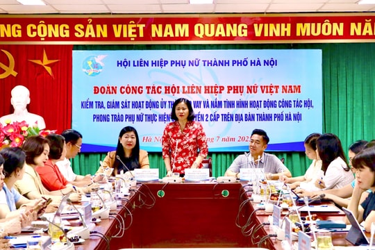 Tỷ lệ nợ quá hạn trong vay vốn của phụ nữ Hà Nội thấp nhất toàn quốc