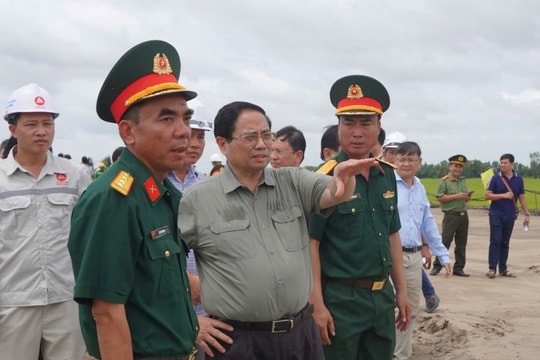 Cao tốc Châu Đốc - Cần Thơ -Sóc Trăng bước vào chặng nước rút