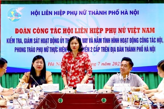 Phụ nữ Hà Nội dẫn đầu cả nước về ủy thác cho vay