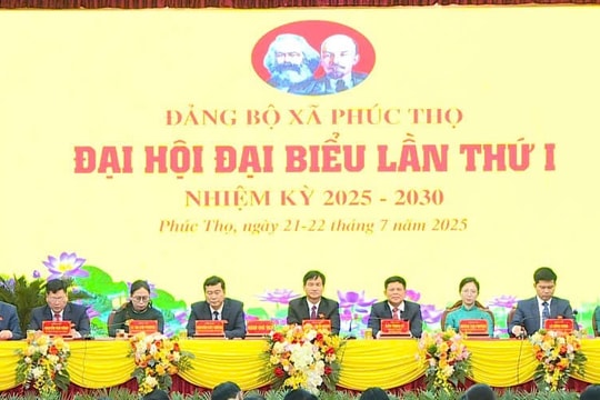 Đại hội Đảng bộ xã Phúc Thọ tổ chức thành công phiên trù bị