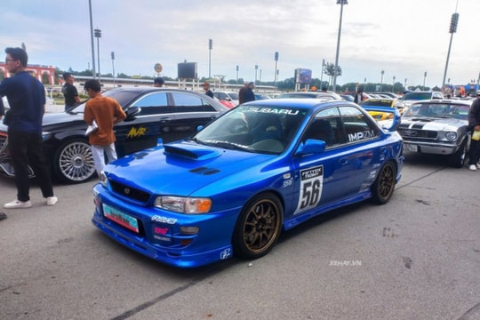 TP.HCM: Chiêm ngưỡng xế cổ Subaru WRX 1992 độ phong cách STI cực ngầu