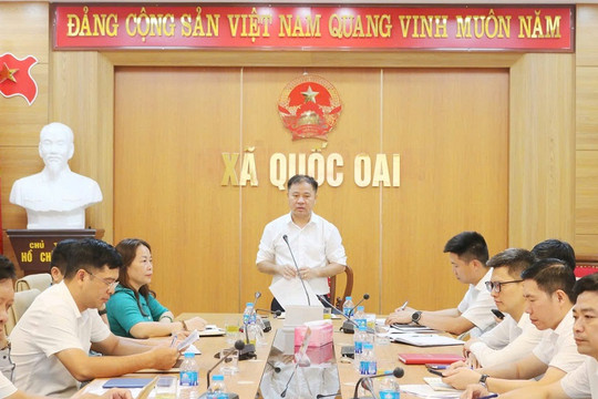 Xã Quốc Oai sẵn sàng ứng phó với cơn bão số 3 (WIPHA)