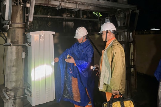 Khuyến cáo sử dụng điện an toàn trong mưa bão
