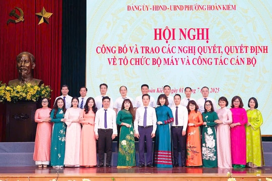 Xây dựng phường Hoàn Kiếm giàu mạnh, bản sắc, văn minh, nhân dân hạnh phúc