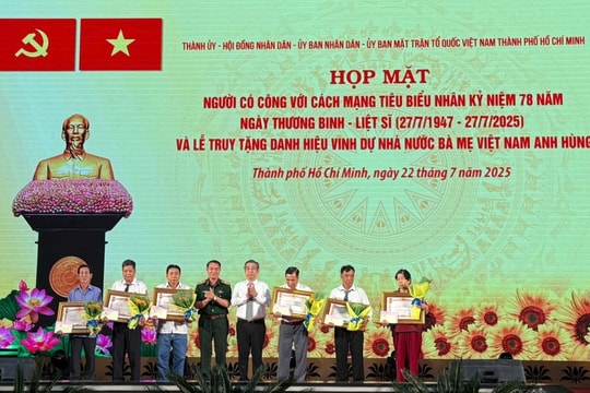TP Hồ Chí Minh: Truy tặng danh hiệu 6 Bà mẹ Việt Nam anh hùng