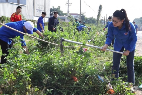 "Áo xanh" trên miền quê mới: Câu chuyện của lòng biết ơn, trách nhiệm