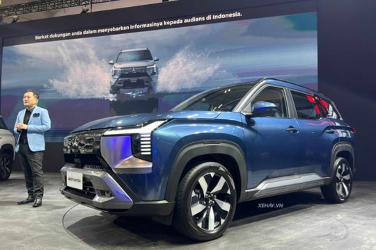 Mitsubishi Destinator thực tế tại GIIAS 2025: Giá từ 616 - 744 triệu VNĐ