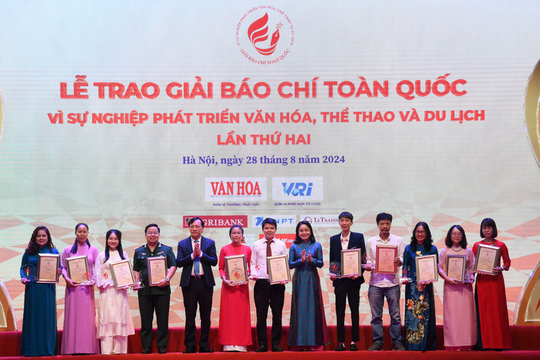 Tổ chức Giải Báo chí toàn quốc “Vì sự nghiệp phát triển văn hóa Việt Nam” lần thứ ba