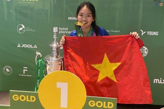 Pickleball Việt Nam lần đầu có nhà vô địch thế giới: Jolie Lam viết nên lịch sử ở tuổi 17
