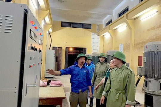Xã Vân Đình chủ động ứng phó với cơn bão số 3