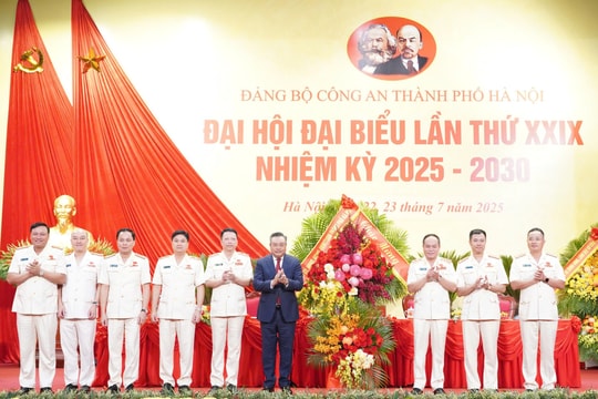 Xây dựng lực lượng Công an Hà Nội trong sạch, vững mạnh, chính quy, tinh nhuệ