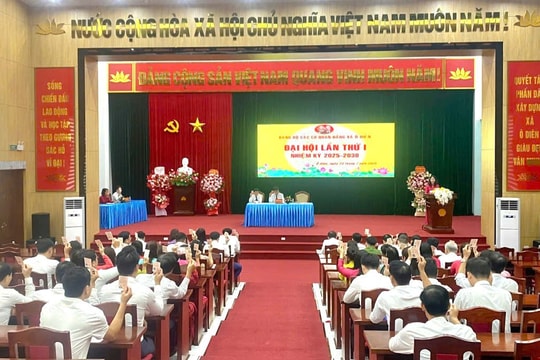 Đại hội Đảng bộ các cơ quan Đảng xã Ô Diên lần thứ I