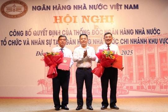 Ngân hàng Nhà nước kiện toàn tổ chức và nhân sự Chi nhánh khu vực 13