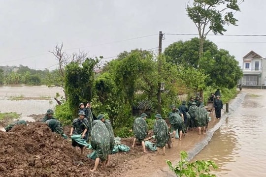 Tỉnh Hưng Yên: Thông tin chính thức về sự cố tràn bờ bao kênh dẫn Cù Là