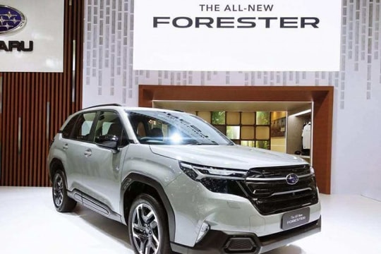 Subaru Forester 2025 ra mắt Đông Nam Á: Giá hơn 1,1 tỷ VNĐ