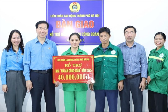 Hạnh phúc của đoàn viên trong ngôi nhà “Mái ấm Công đoàn”